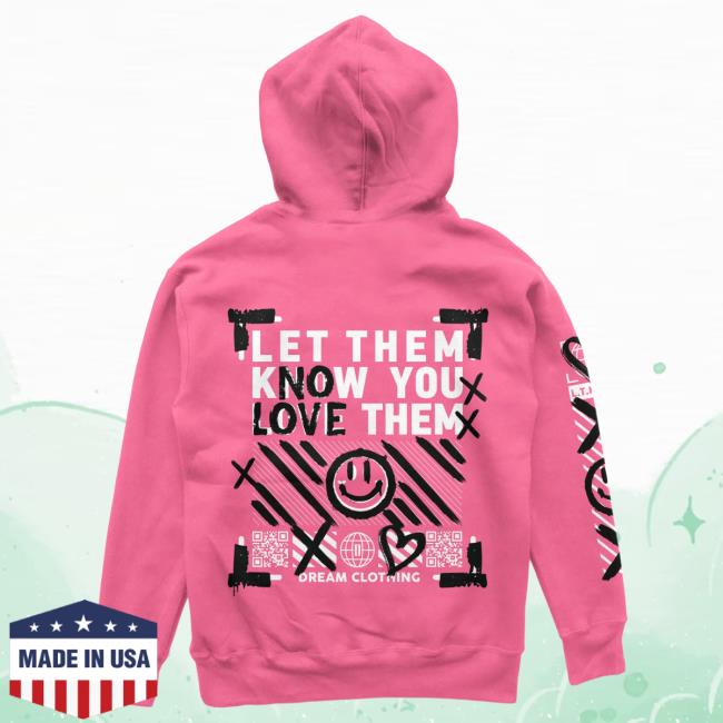 Official Dream Clothing Let Them Know You Love Them No Love Sweater Pink Dreamclothinghq