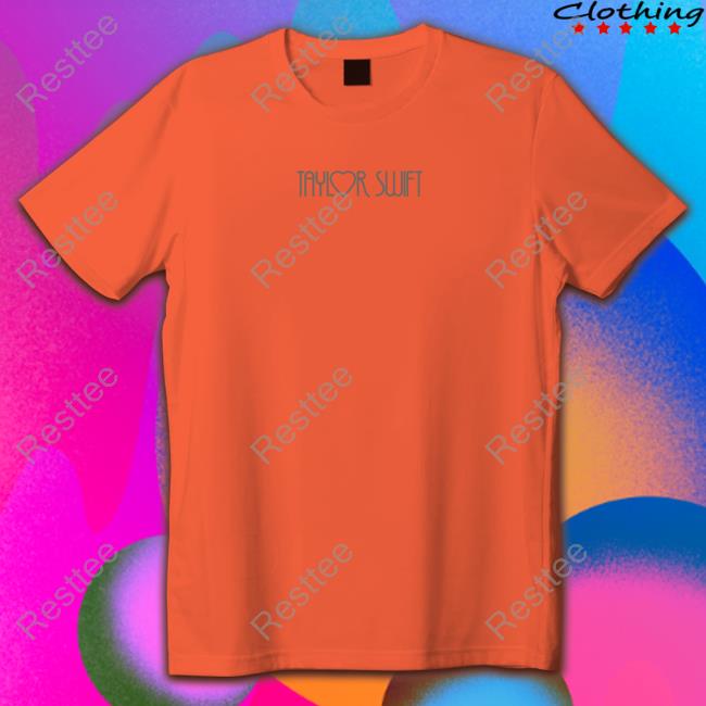 Taylor Swift Merch Taylor Swift The Eras Tour Heart Photo Tee