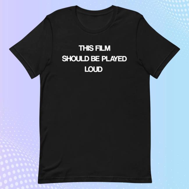 Official The Band Official Merch This Film Should Be Played Loud Tees