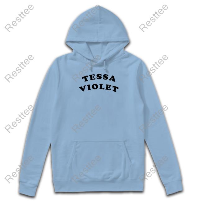 Tessa Violet Arched Letter Tee Shirt Tessa Violet Arched Letter Long Sleeve