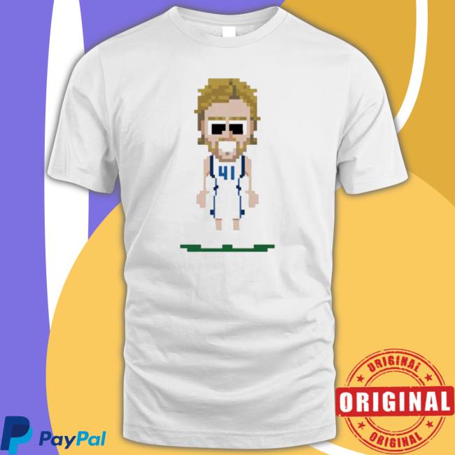 Dallas Mavericks Meta Mavs Dirk Long Sleeve Shirt