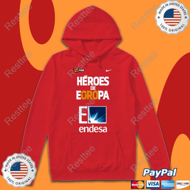 Official Héroes De Eoropa Endesa Shirt Pau Gasol’s