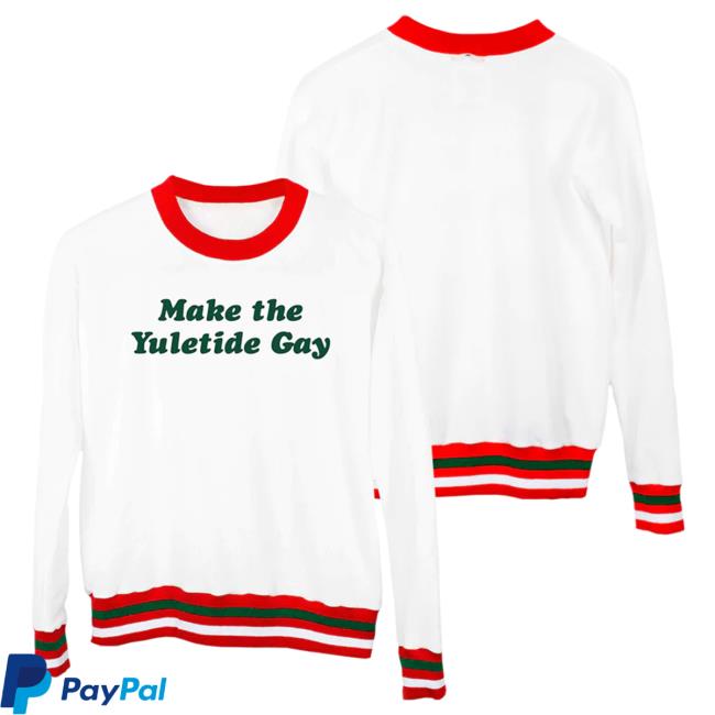 Official Kacey Musgraves Merch Store KaceyMusgraves Make The Yule-Tide Gay Sweaters Kacey Musgraves Apparel Clothing Shop