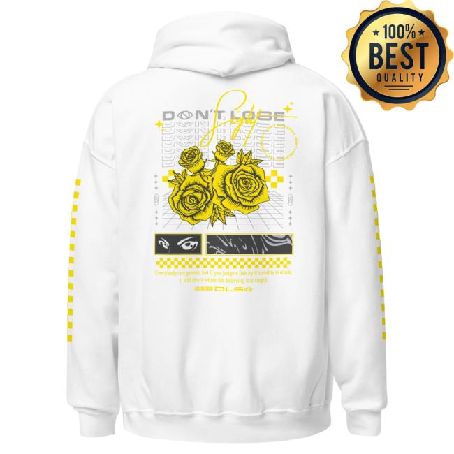 Official Itsjusta6 Merch Store Shop Itsjusta6 DLS Sparkle Popover Hoodie White