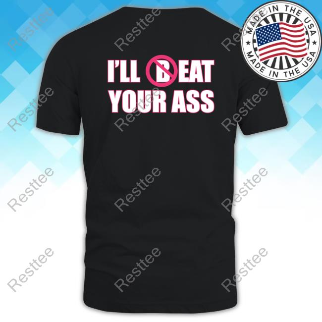 Fred Beyer Merch I'll (B)Eat Your Ass Black Hooded Sweatshirt