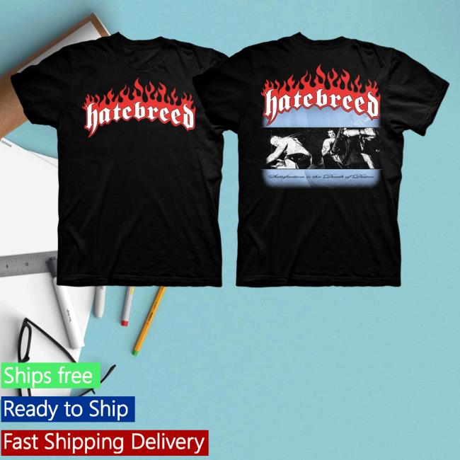 Martyr Store Hatebreed Satisfaction Album Shirt