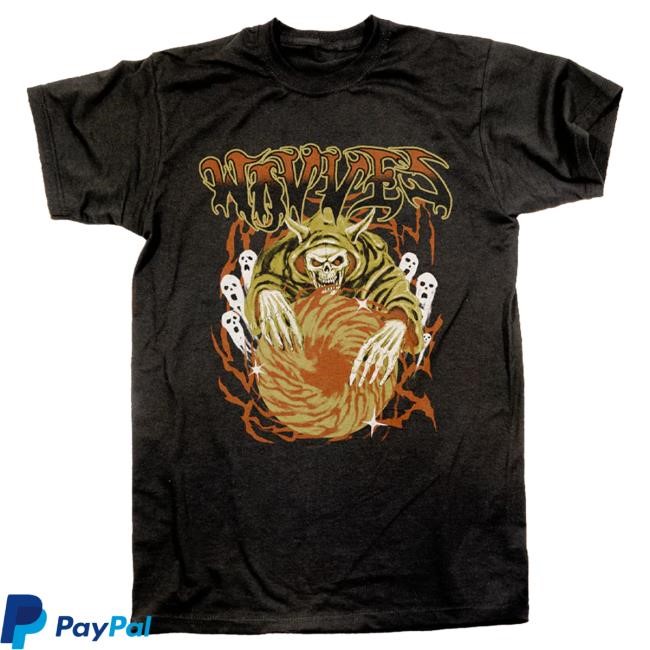 Official Hello Merch Wavves Horned Skull T Shirt HelloMerch