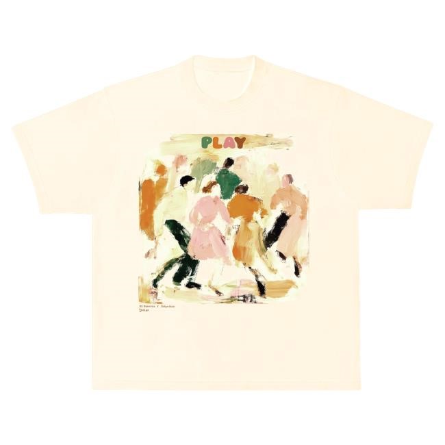 Official Ed Sheeran Play x KidSuper Watercolor Tshirt EdSheeran
