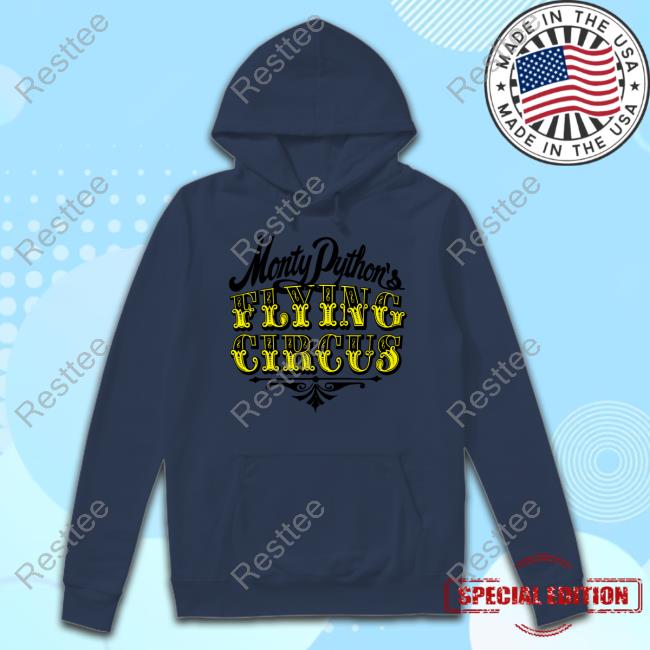 Official Monty Python Store Monty Python Flying Circus Yellow Logo Shirt