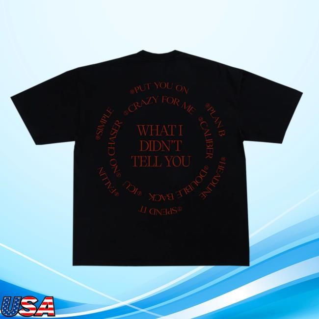 What I Didn't Tell You New Shirt - Coco Jones Official Store