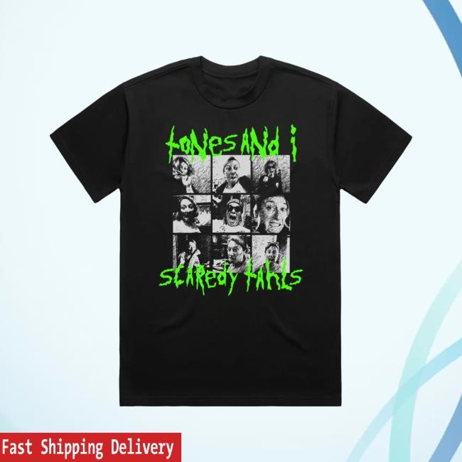 Tones And I Scaredy Tahls Tee