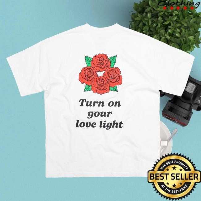 Jiberish Love Light T Shirt White
