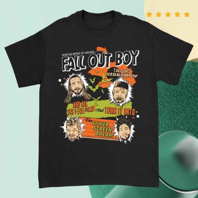 Official Fall Out Boy Merch Store Novocaine Lyric Shirts FallOutBoy