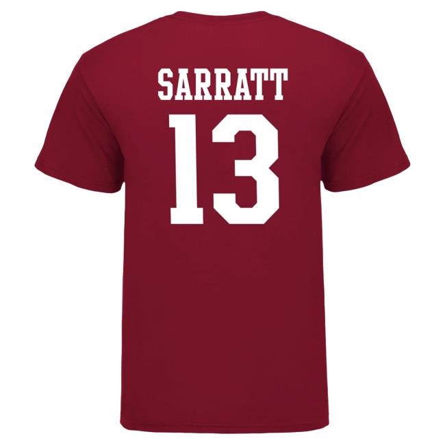 Indiana Hoosiers 13 Elijah Sarratt Student Athlete T-Shirt NCAA College