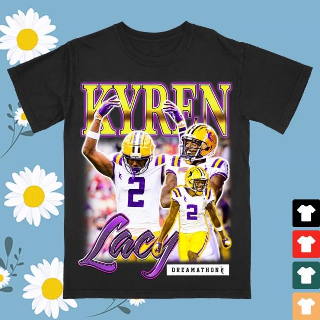 Official Dreamathon Merch Kyren Lacy Bayou Dreams Shirts