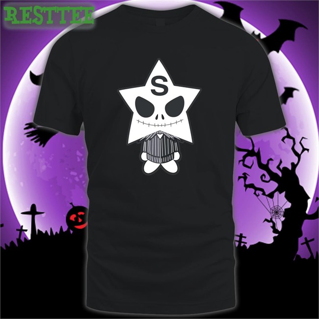 Skellington Starboy Edition Limited Tee Shirt Black Sukamii Merch