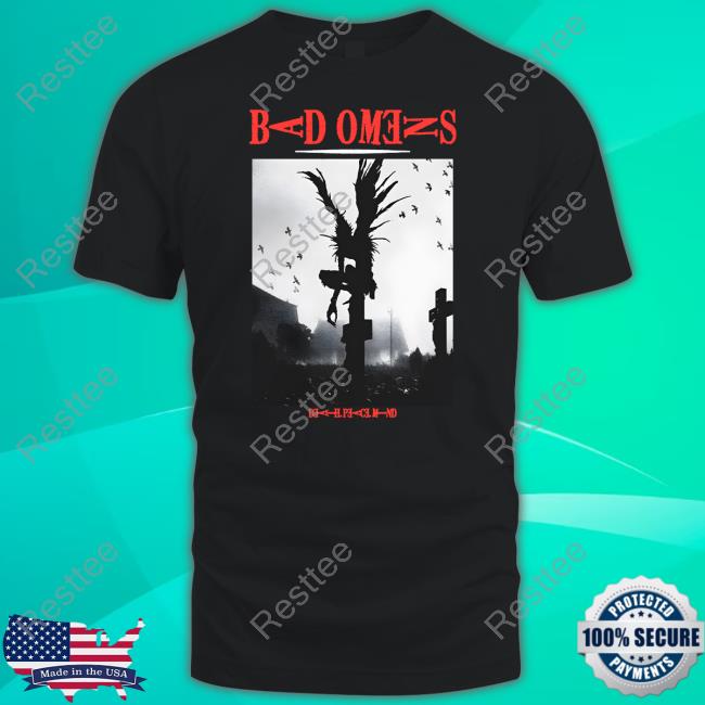 Official Bad Omens The Death Of Peace Of Mind Shinigami Tee