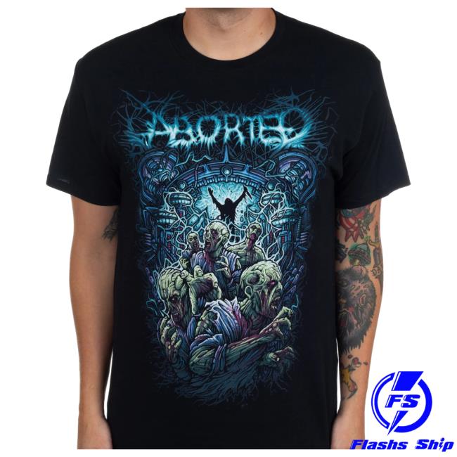 Official Indie Merch Store Shop Aborted "Demon" Top Shirt IndieMerchStore