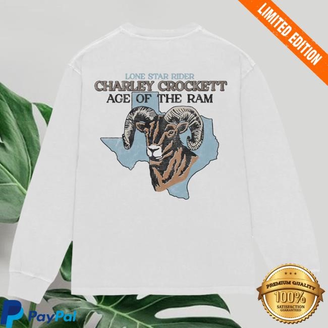 Charley Crockett Age of the Ram T-Shirt | Essential Summer Art