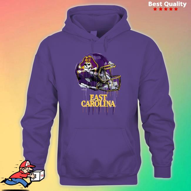 East Carolina Pirates Original Dripping Football Helmet Shirt Official East Carolina Pirates Original Dripping Football Helmet T-Shirt