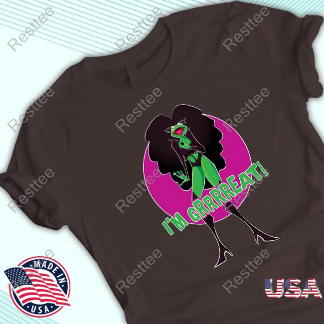 Mybestjudy Merch I’M Grrrrrreat Chermit Long Sleeve T Shirt Official I’M Grrrrrreat Chermit Shirts