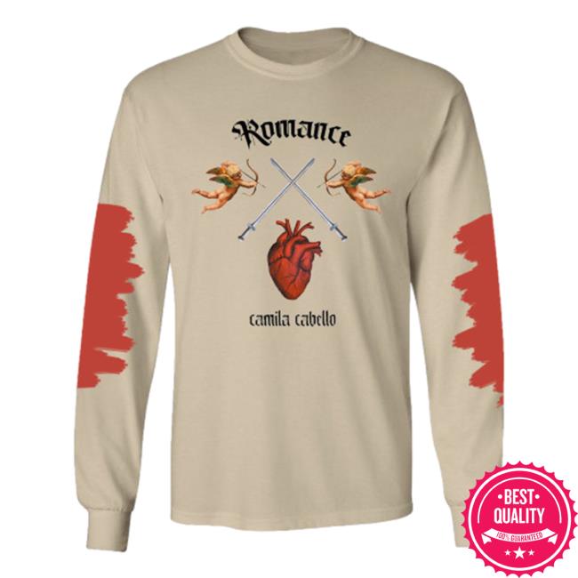Official Heart, Sand, Stone Camila Cabello Long Sleeve T Shirt