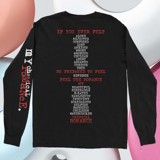 Official My Chemical Romance Merch Store Shop Warner Records Mcr If You Ever Felt LS WarnerRecords Official My Chemical Romance Merch Store Shop Warner Records Mcr If You Ever Felt Long Sleeve Tees WarnerRecords
