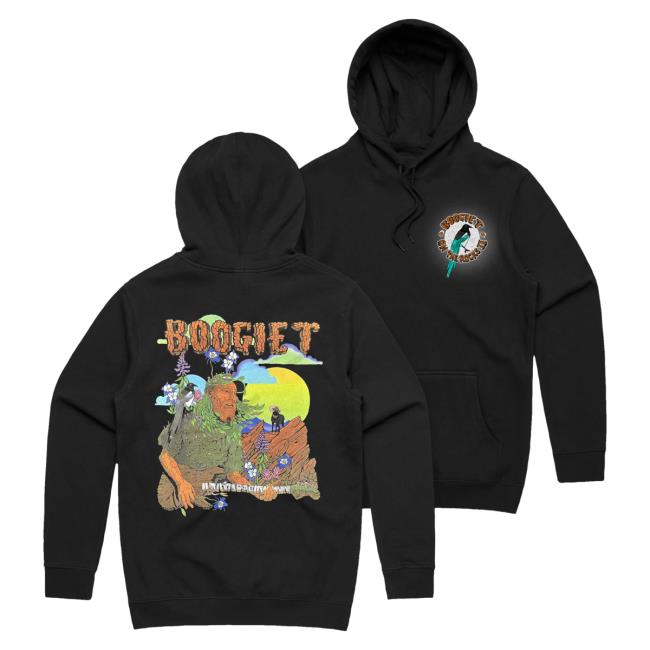 Official Boogie T Merch Boogie T - On The Rocks II - Black Hoodie