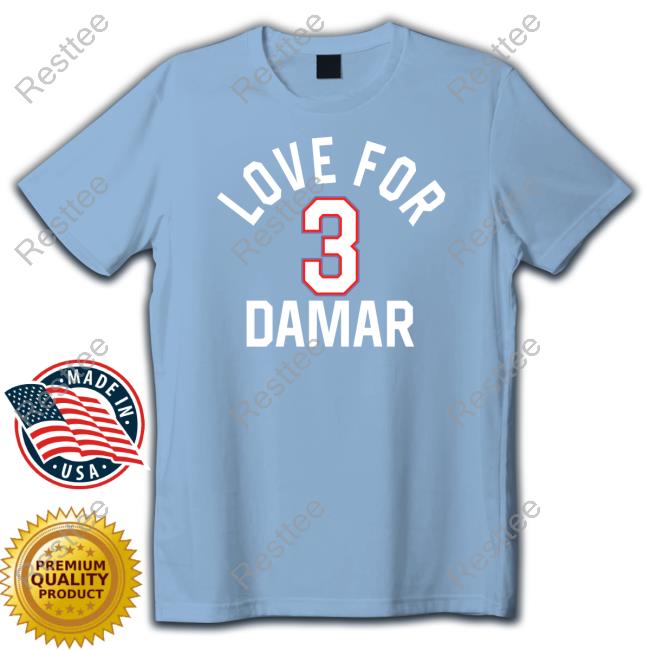 Tracy Wolfson Love For 3 Damar Shirt Damar Hamlin