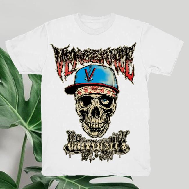 Official Zacky Vengeance Clothing Vengeance University Zomby White Shirt New Zacky V