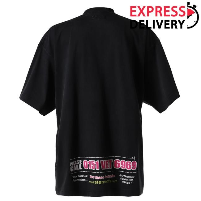 Nubian Dominatrix Hotline Oversized New T-Shirt