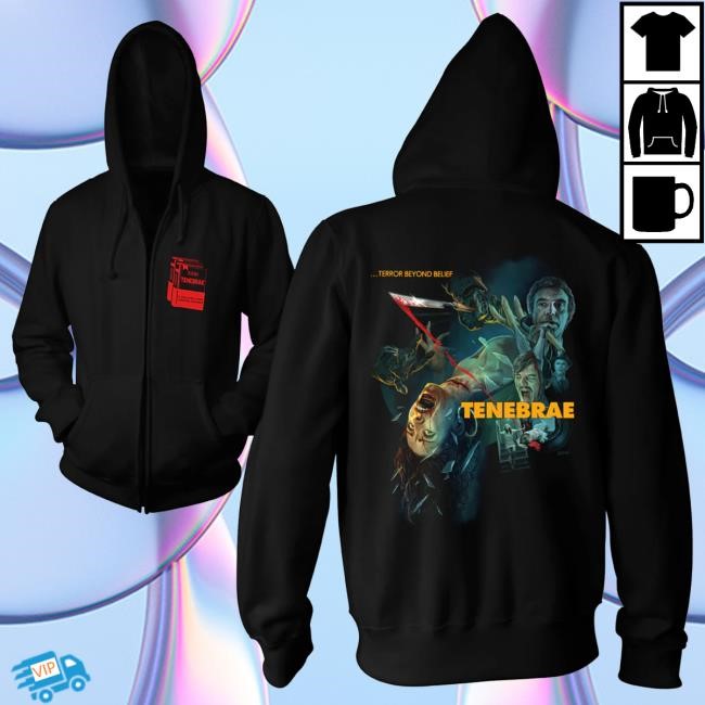 Official Cavity Colors Merch Store Shop Tenebrae - Zip-Up Attractive Hoodie CavityColors