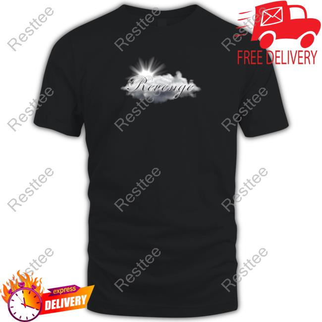 Official Revenge Shop Merch Cloud Logo Hot Shirt Black