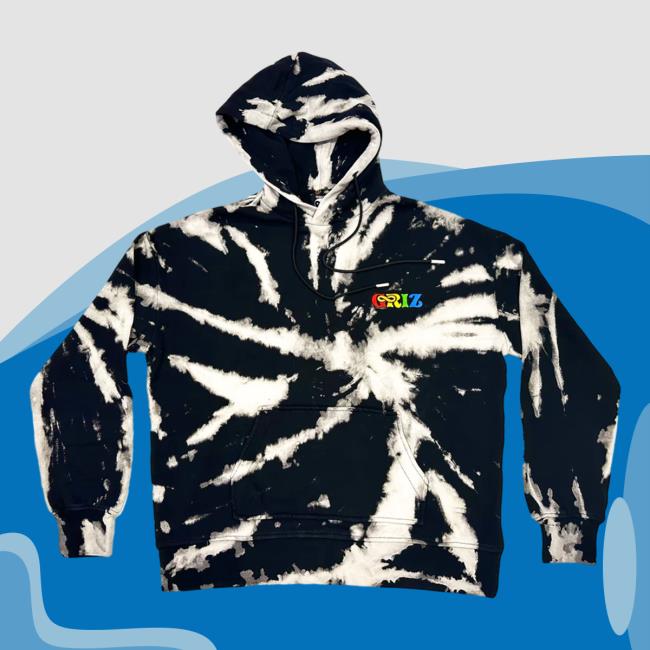 Official My Name Is Griz Merch Shop GRiZ Love Someone Daily Tie Dye Hoodie MynameisGriz Store Tie-Dye