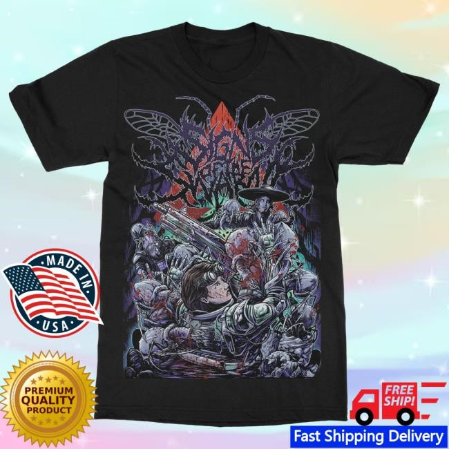 Official Indie Merch Store Signs Of The Swarm Apex Tshirt IndieMerchStore