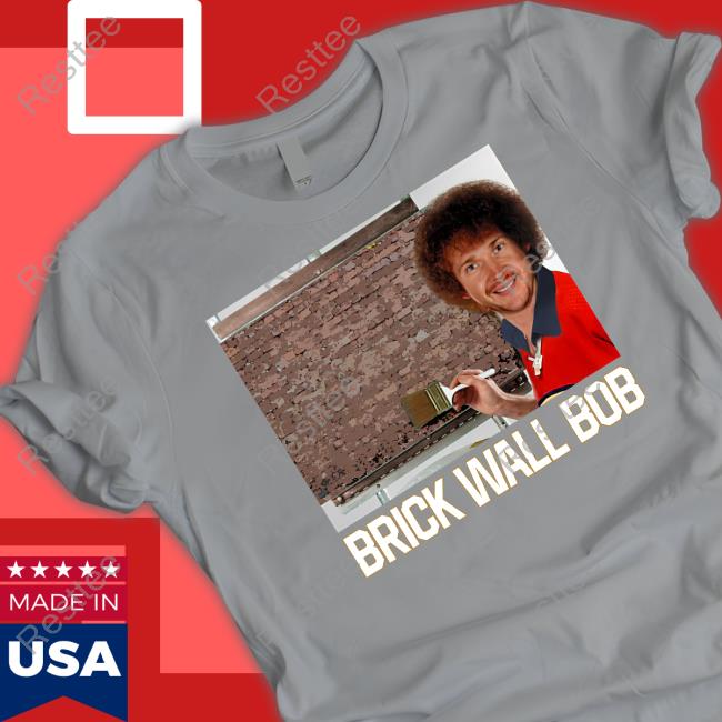Spittin' Chiclets Brick Wall Bob Painting Hoodie