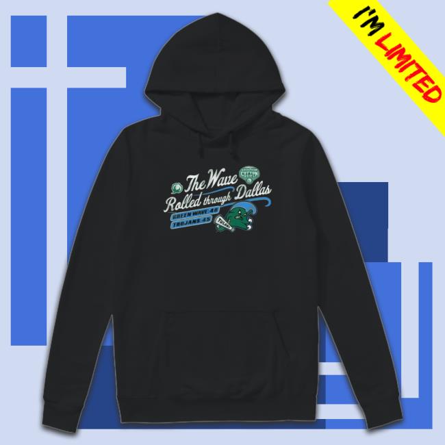 Tulane Green Wave 2023 Cotton Bowl Champions Score Wave Garment Shirt Tulane Green Wave 2023 Cotton Bowl Champions Score Wave Garment Hoodie