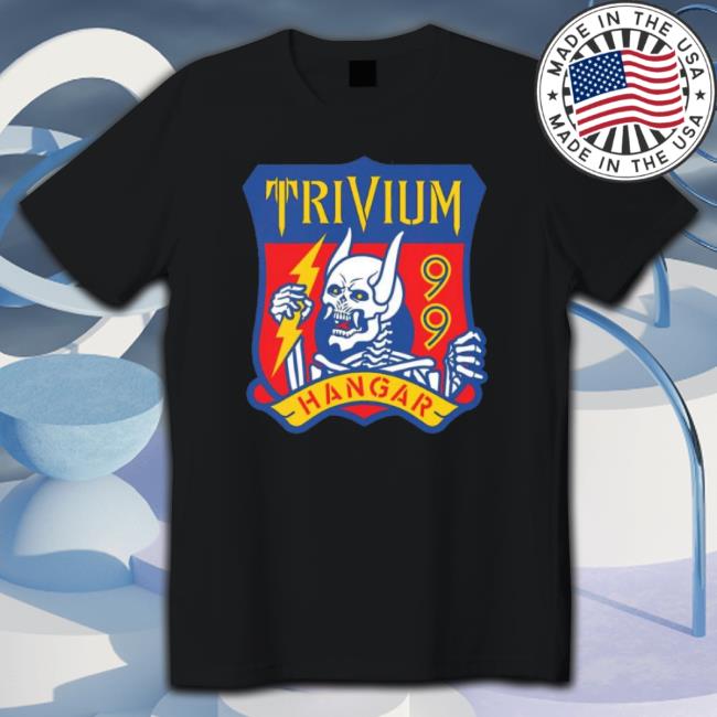 Trivium The Hangar 99 Long Sleeve Shirt Trivium The Hangar 99 Tee Shirt