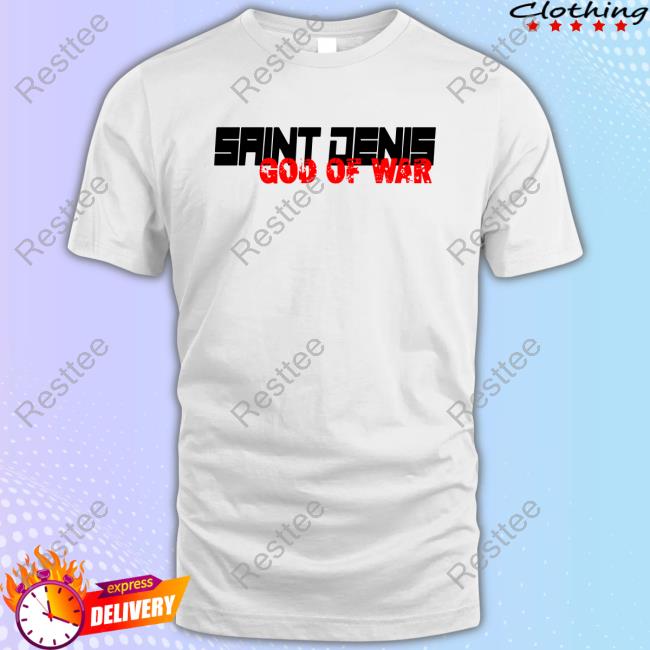 Official Emmanuel Macron Saint Denis Tshirt