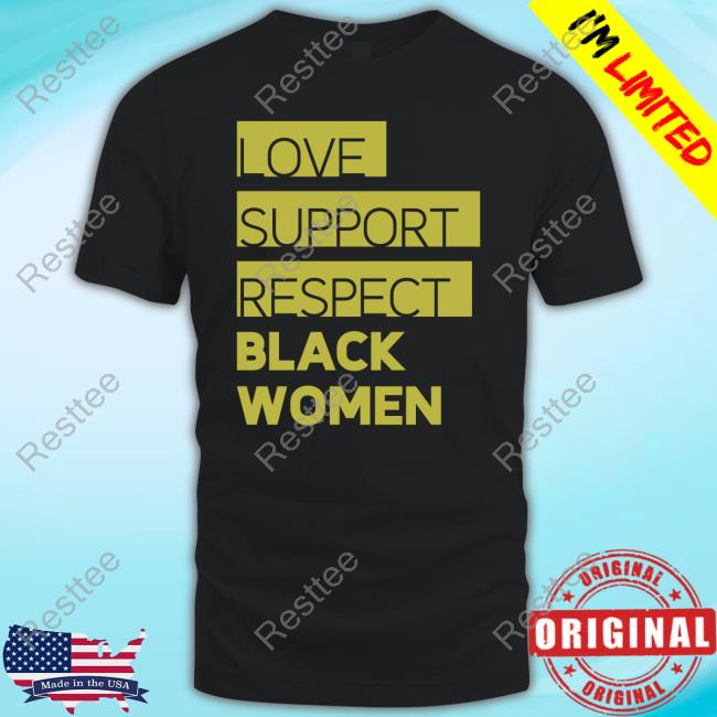 ComplicateDove Love Support Respect Black Women Shirt