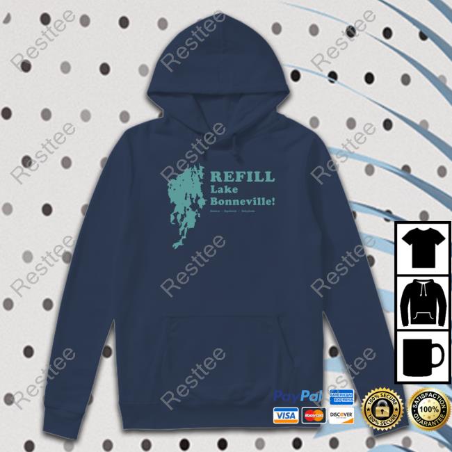 Refill Lake Bonneville Shirt Refill Lake Bonneville Shirt