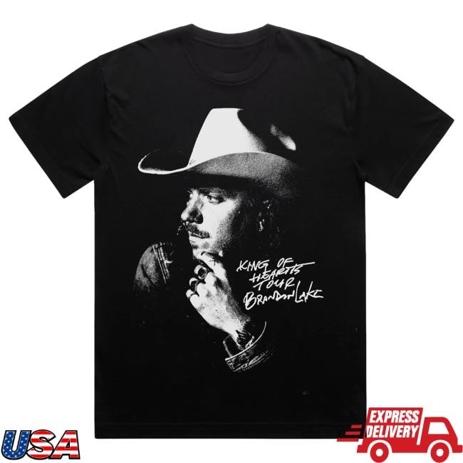 Official Brandon Lake Merch Store KOH Portrait Tour Tshirt