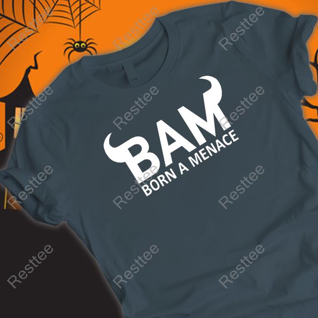 Kanel Joseph Merch Born A Menace Black Crewneck Sweatshirt Kaneljoseph Born A Menace T Shirts