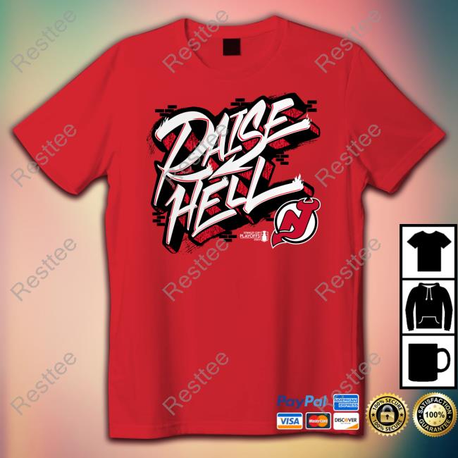 Official Nhl Shop New Jersey 2023 Stanley Cup Playoffs Driven T-Shirt