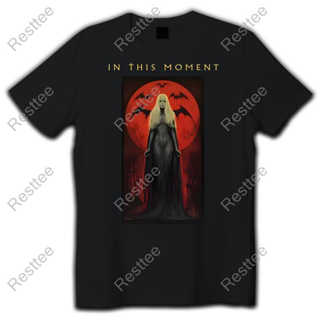 In This Moment Merch Batty Night Shirt