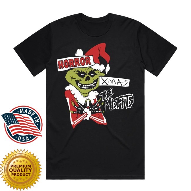 Misfits Horror Xmas Black Tee Misfits Clothing Store Misfits Horror Xmas Black New Shirt Misfits Clothing Store