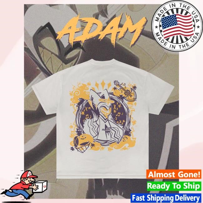 Official Cloudeelle "Adam" - Oversized Popover Shirt Black Back Print