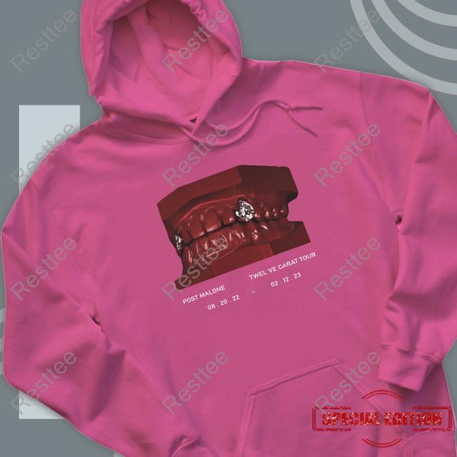 Post Malone Official Store Toothache Hoodie Toothache Cap