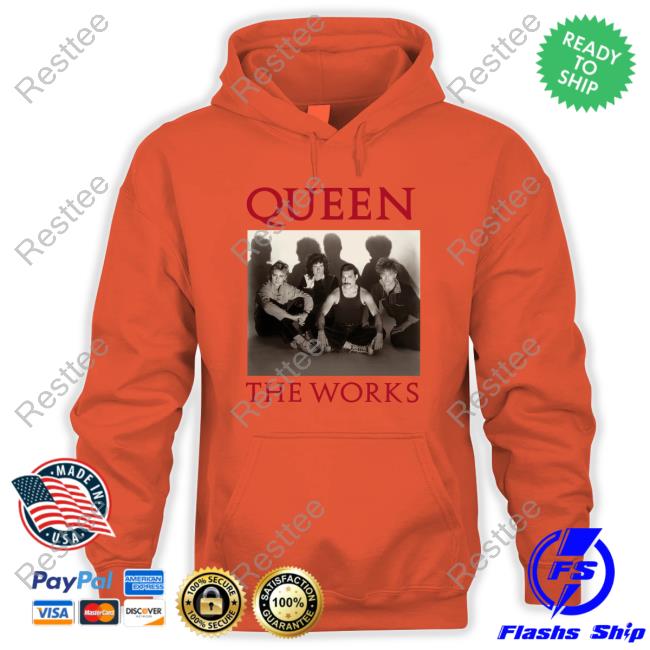 Queen ‘The Works' 2024 Shirt - Queen Official Merch Store Queen ‘The Works' T-Shirts - Queen Official Merch Store
