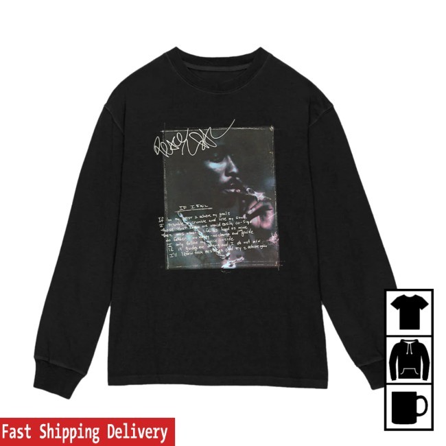 If I Fail Black Long Sleeve - 2PAC Official Store If I Fail Black Long Sleeve Shirt - 2PAC Official Store